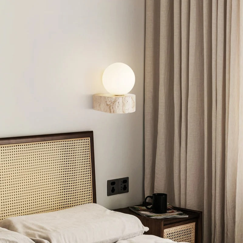 Luminária de Parede Moderna em Resina LED