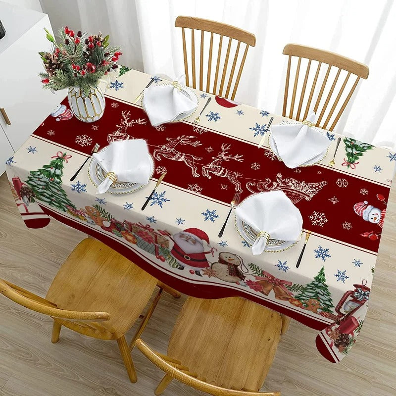 Toalha de Mesa de Natal - Casa Stony
