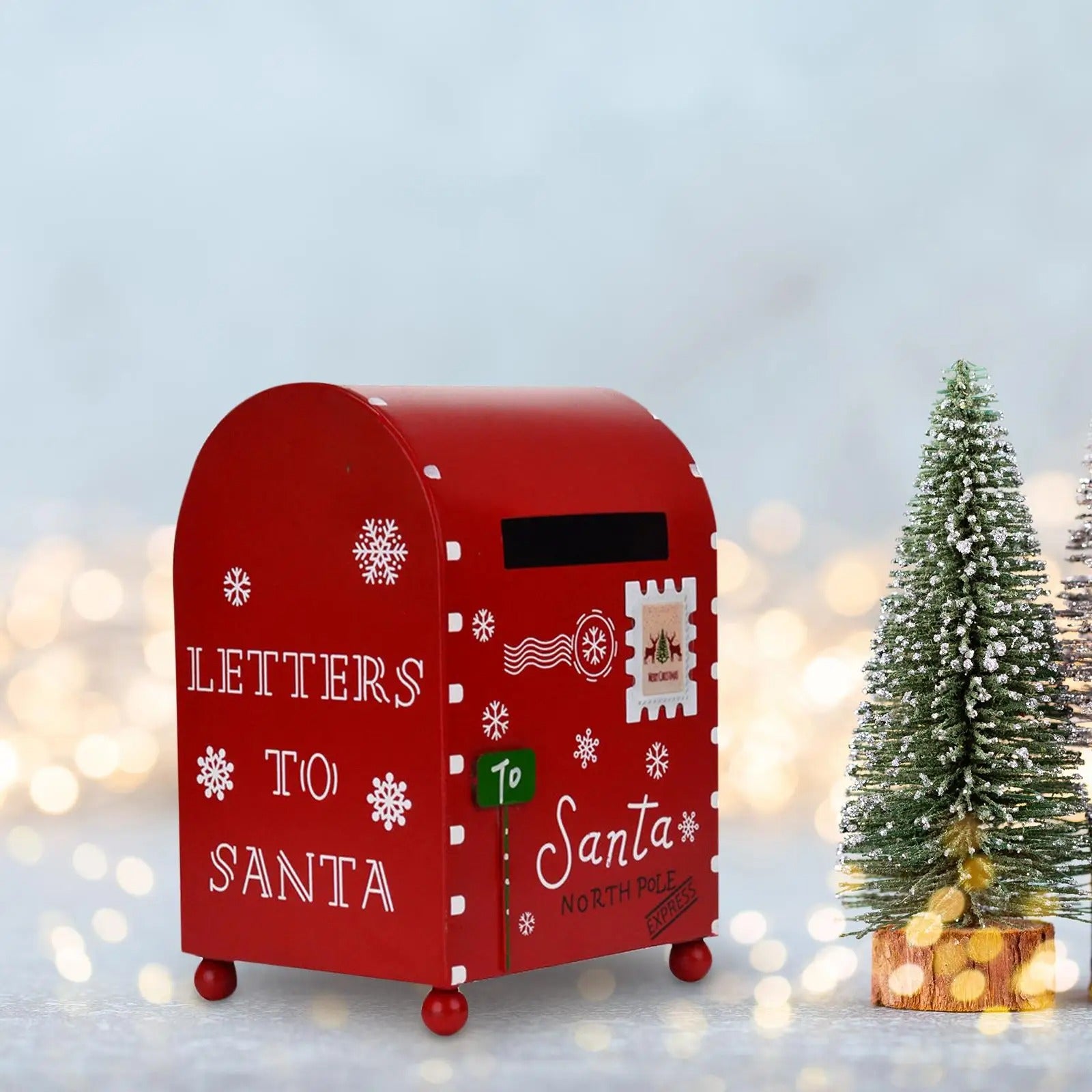 Porta Cartão Postal Natalino - Casa Stony