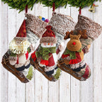 Meia Decorativa de Natal - Casa Stony
