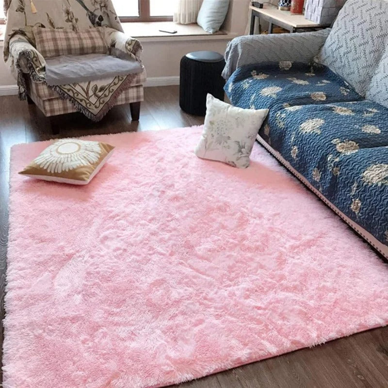 Tapete Felpudo Liso Pink para Quarto 2,00 x 1,00 m - Casa Stony