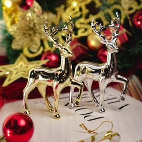 Escultura Rena de Natal em Resina