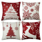 Kit 4 Capas Almofadas de Natal - Casa Stony