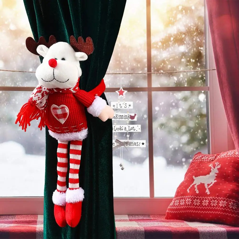 Prendedor de Cortina de Natal - Casa Stony