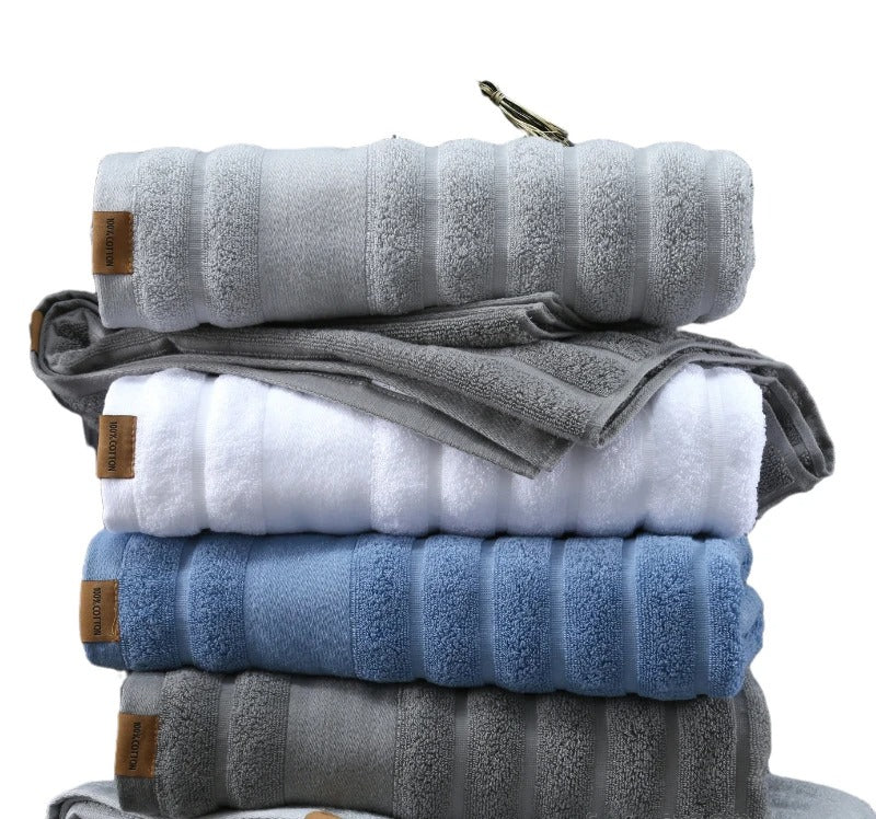 Toalha de Banho de Alta Absorção 100% Algodão