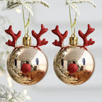 Bolas Decorativas para Árvore de Natal Renas - Casa Stony