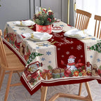 Toalha de Mesa de Natal - Casa Stony