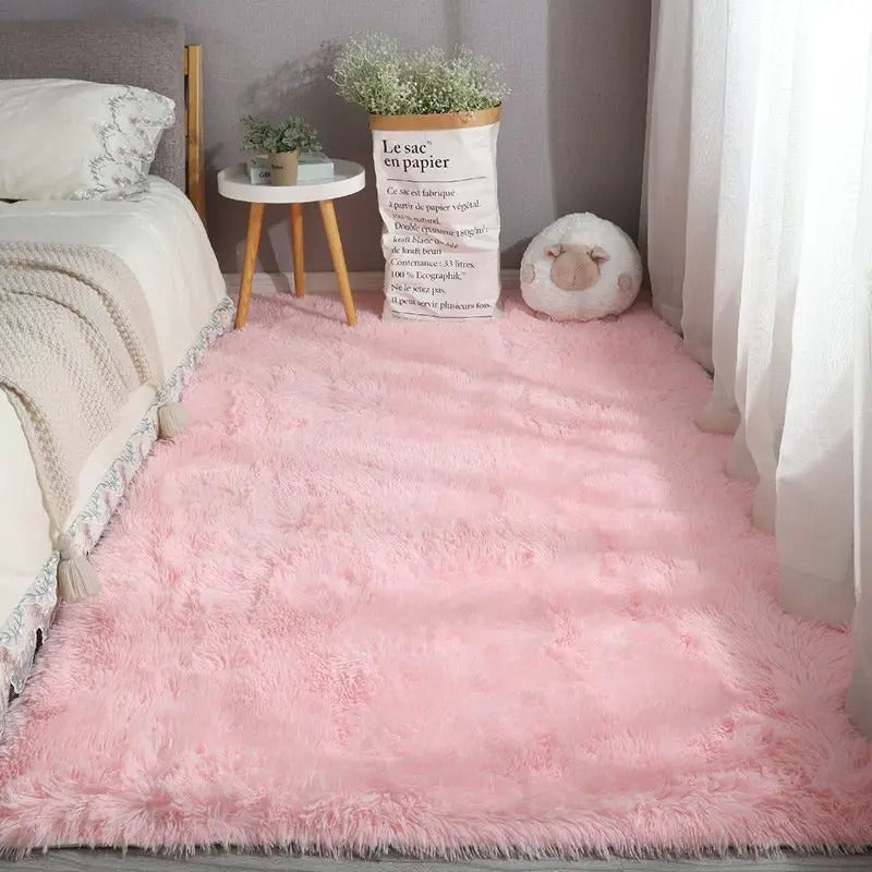 Tapete Felpudo Liso Pink para Quarto 2,00 x 1,00 m
