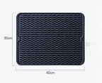 Tapete Escorredor de Louça em Silicone - Casa Stony
