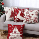 Kit 4 Capas Almofadas de Natal