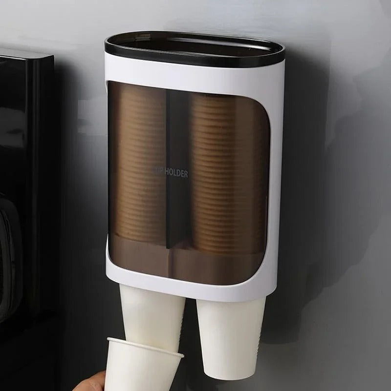 Suporte Porta Copos Descartável Duplo - Casa Stony