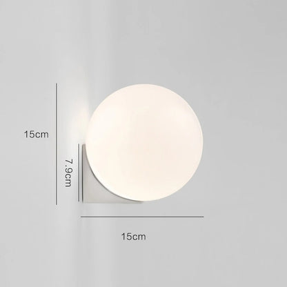 Arandela de Parede Led Globo 15x15cm