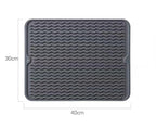 Tapete Escorredor de Louça em Silicone - Casa Stony