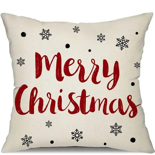 Kit 4 Capas de Almofadas Natal