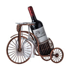 Suporte de Vinho Bicicleta Retrô Bronze