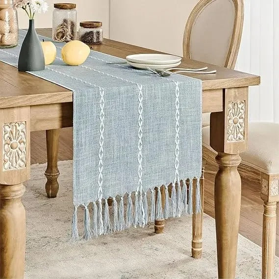 Caminho de Mesa em Linho - Casa Stony