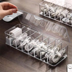 Organizador de Cabos Com Divisórias - Casa Stony