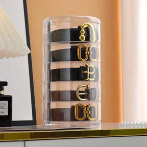 Organizador de Cintos e Joias Giratório