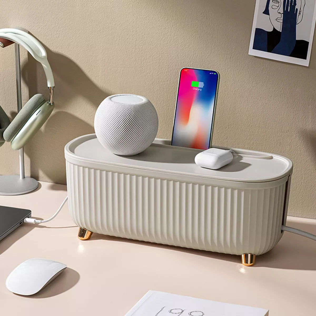 Organizador de Extensão Filtro de Linha - Casa Stony