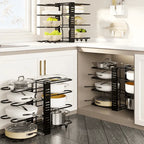 Organizador de Panelas e Tampas Armário de Cozinha - Casa Stony