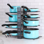 Organizador de Panelas e Tampas Armário de Cozinha - Casa Stony
