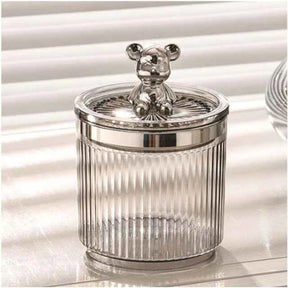 Organizador Porta Cotonete E Algodão