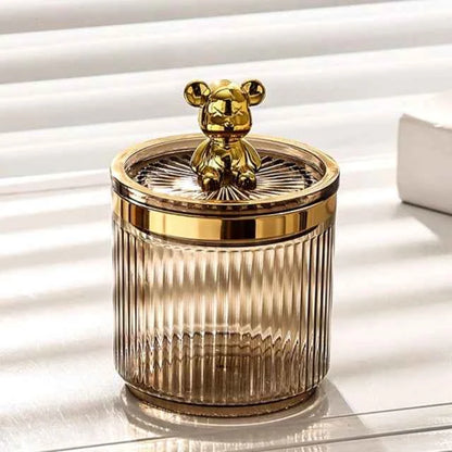 Organizador Porta Cotonete E Algodão