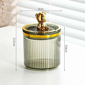 Organizador Porta Cotonete E Algodão