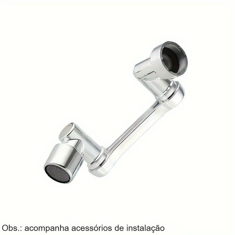 Extensor de torneira com acessórios de instalação