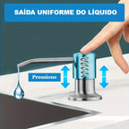 Saída uniforme do detergente