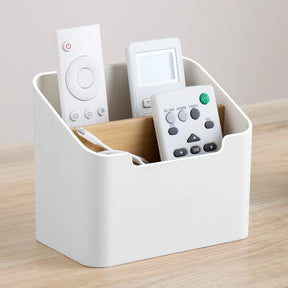 Porta Controle Remoto Multiuso Com Divisórias