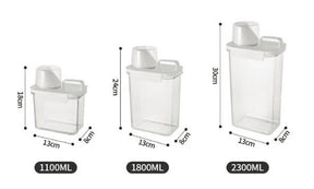 Porta Sabão em Pó Lavanderia - Casa Stony