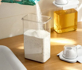 Porta Sabão em Pó Lavanderia - Casa Stony