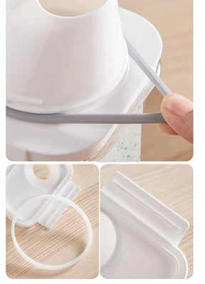 Porta Sabão em Pó Lavanderia - Casa Stony