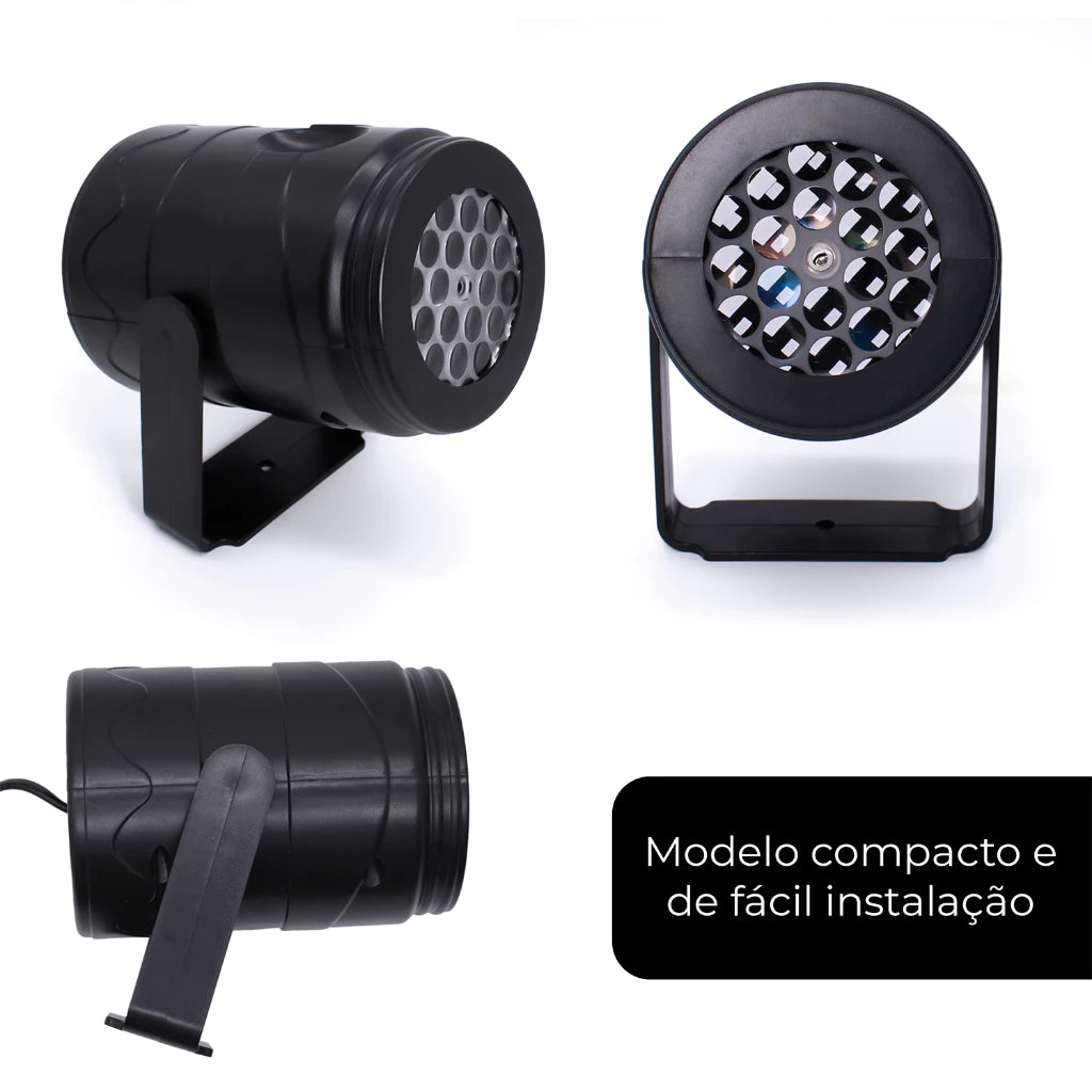 Projetor Led Natal Laser Jardim Desenhos Natalinos
