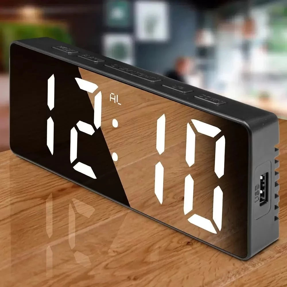 Relógio Despertador Digital De Mesa Decorativo