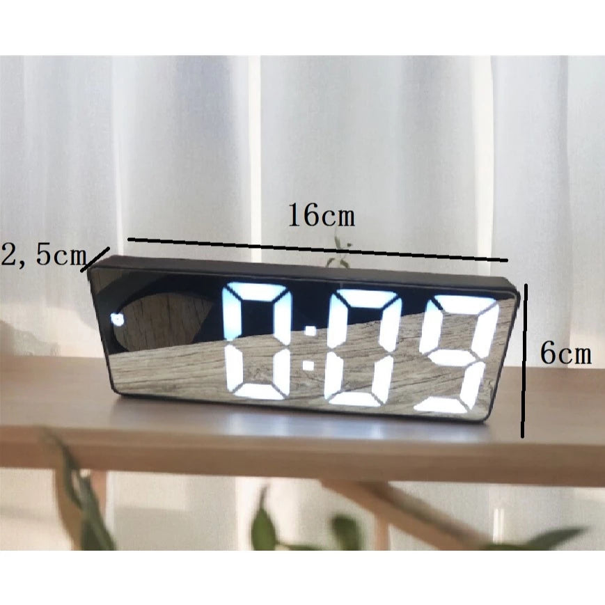 Relógio Despertador Digital De Mesa Decorativo