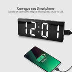 Relógio Despertador Digital De Mesa Decorativo