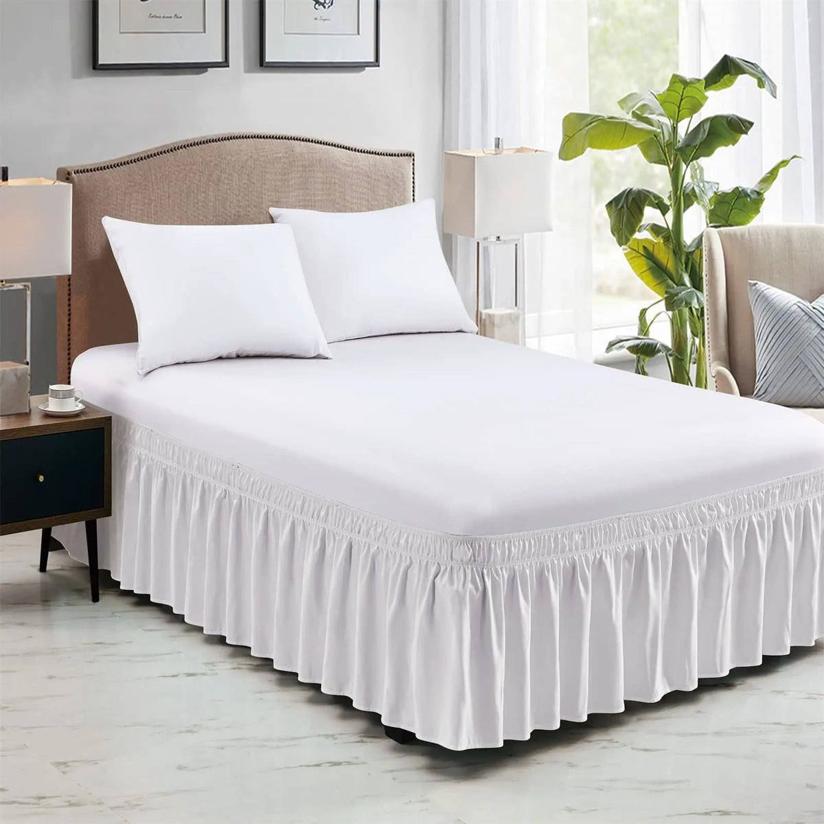 Saia de Cama Box com Elástico - Casa Stony