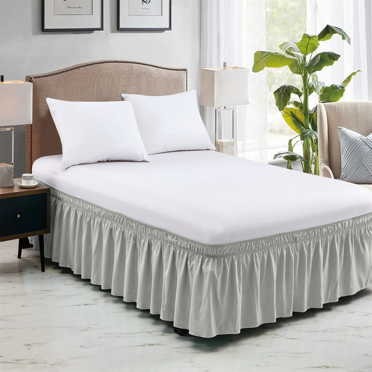 Saia de Cama Box com Elástico - Casa Stony