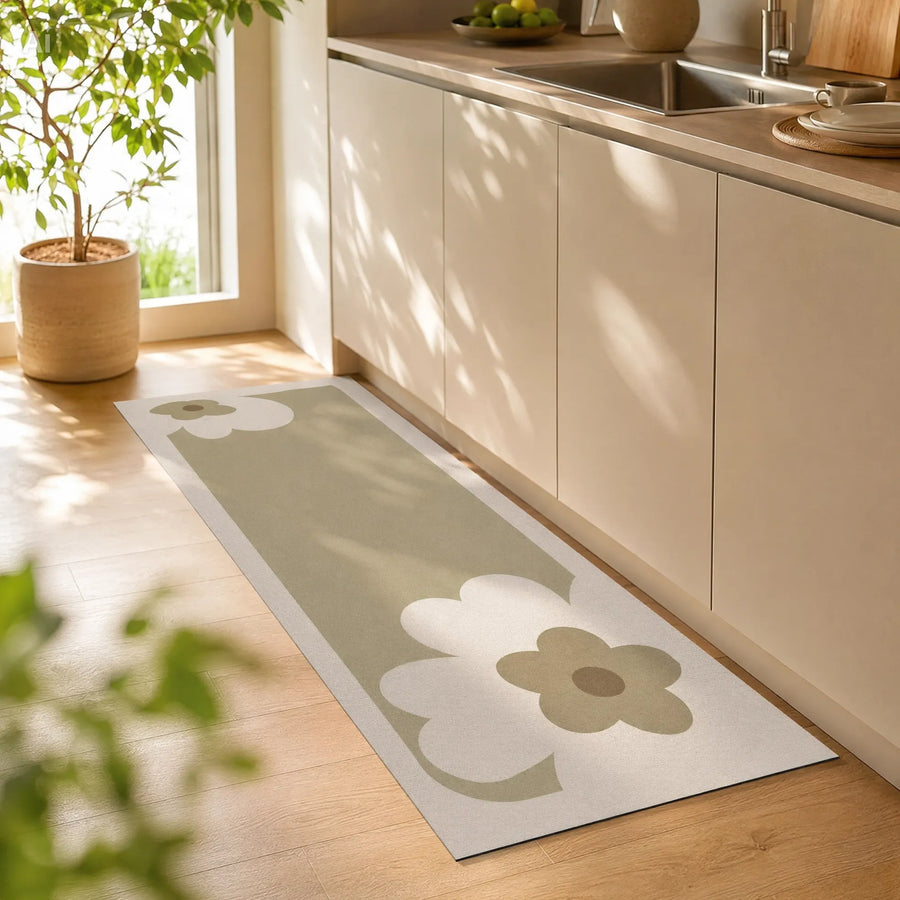 Tapete para Cozinha Antiderrapante Absorvente Casa Stony