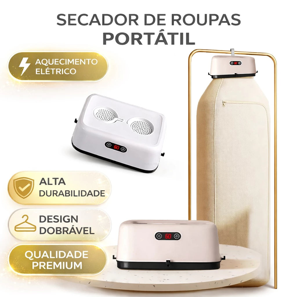 Secadora de Roupas Elétrico com Varal