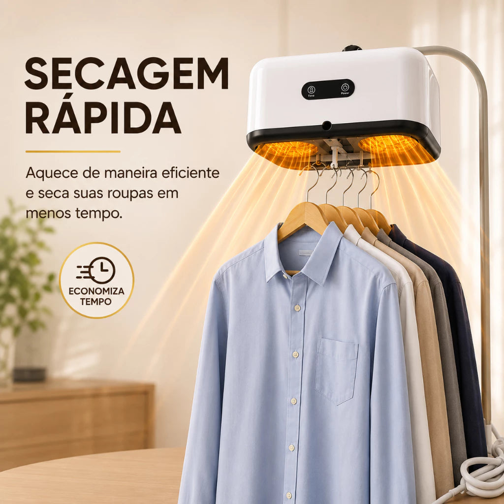 Secadora de Roupas Elétrico com Varal