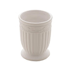 Kit Banheiro Lavabo de Cerâmica - Porta Sabonete Líquido e Porta Objetos - Casa Stony