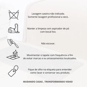 Tapete Beira de Cama Oásis Super Macio