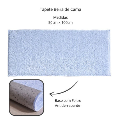 Tapete Beira de Cama Oásis Super Macio - Casa Stony