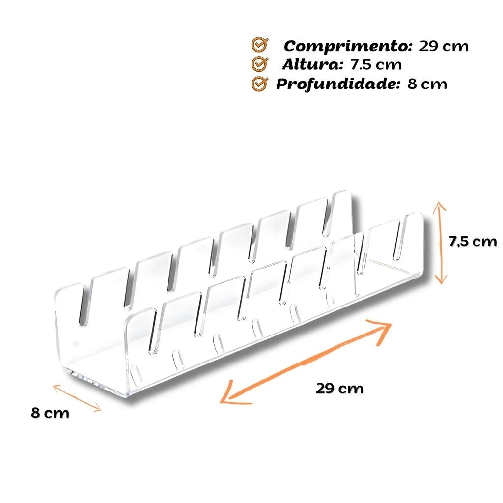 Suporte Organizador De Boné em Acrilico - Casa Stony