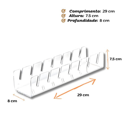 Suporte Organizador De Boné em Acrilico - Casa Stony