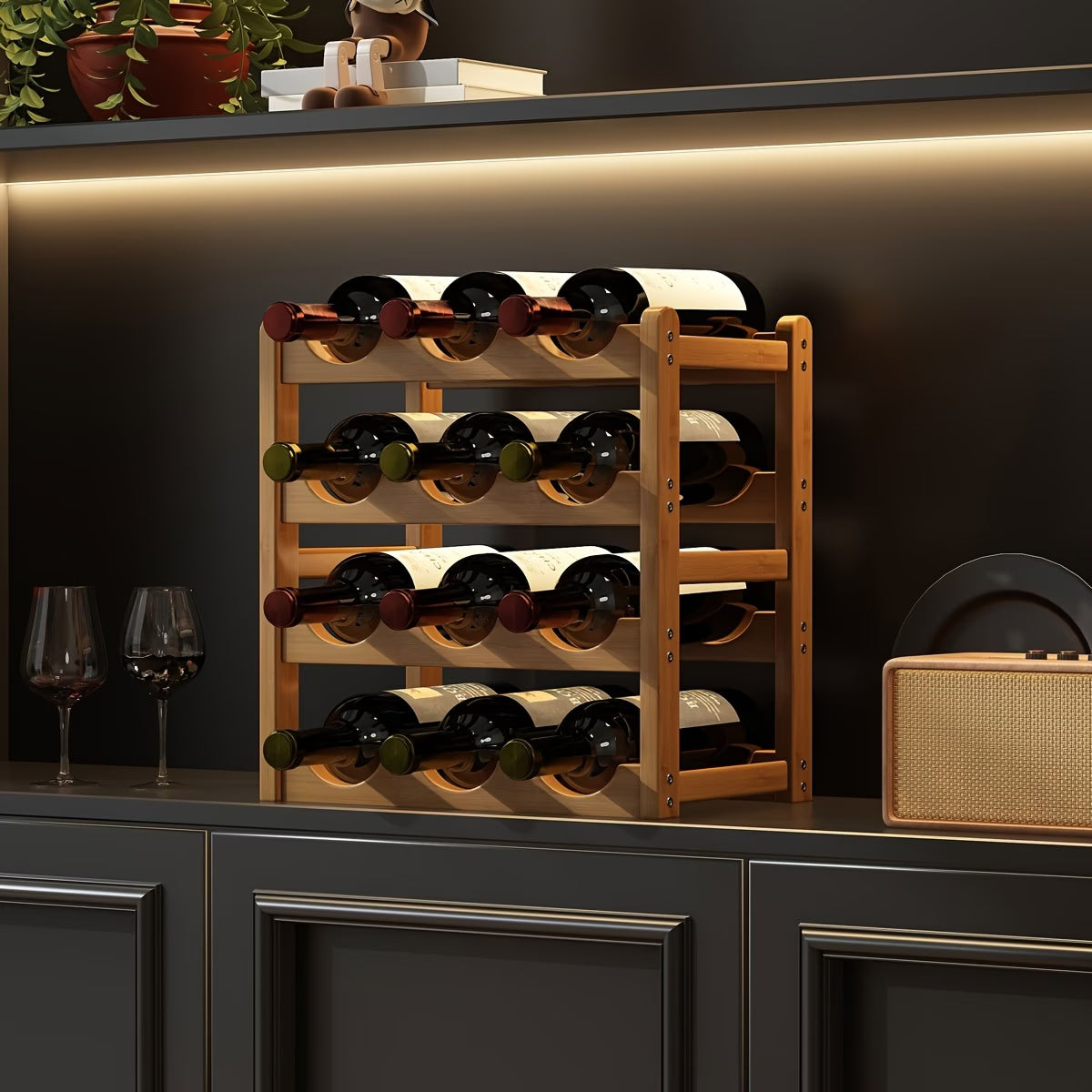 Suporte para Vinhos de Madeira