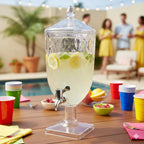 Suqueira de Acrílico Cristal 4,5 l
